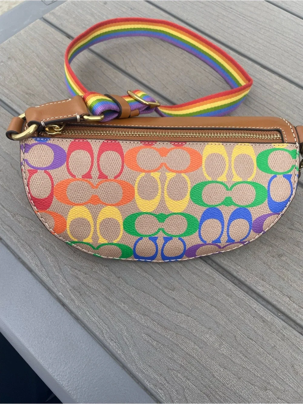 Coach pride crossbody